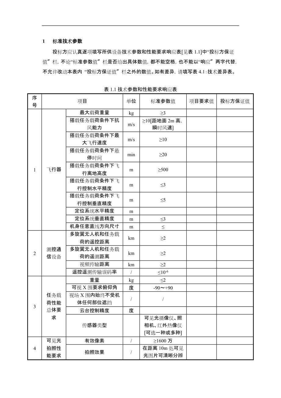 南方电网无人机技术要求规范-架空输电线路多旋翼无人机巡检系统-专用.doc_第3页