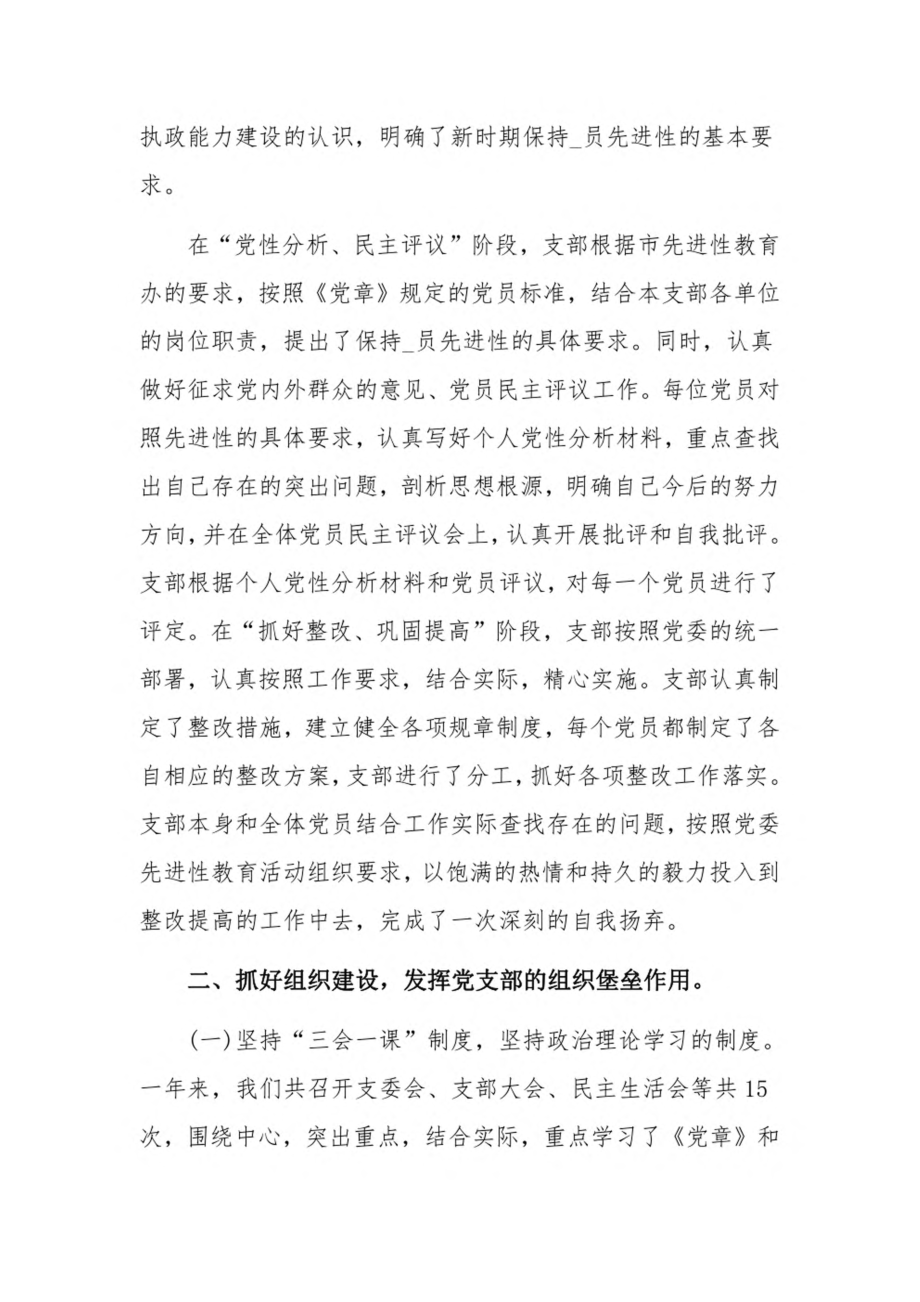 党支部组织生活会工作总结18篇.pdf_第2页