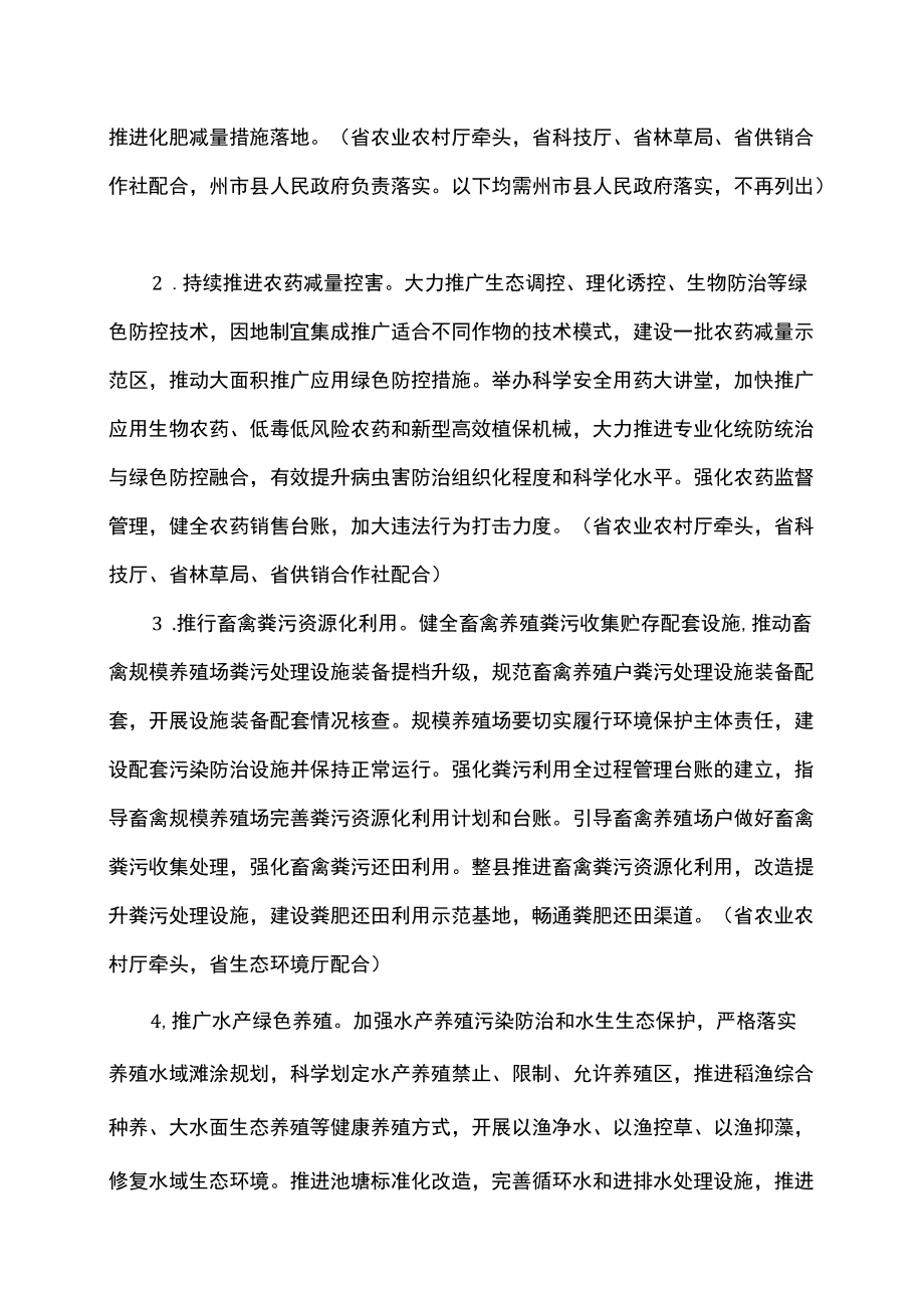 云南省农业面源污染治理与监督指导实施方案（试行）（2022）.docx_第3页