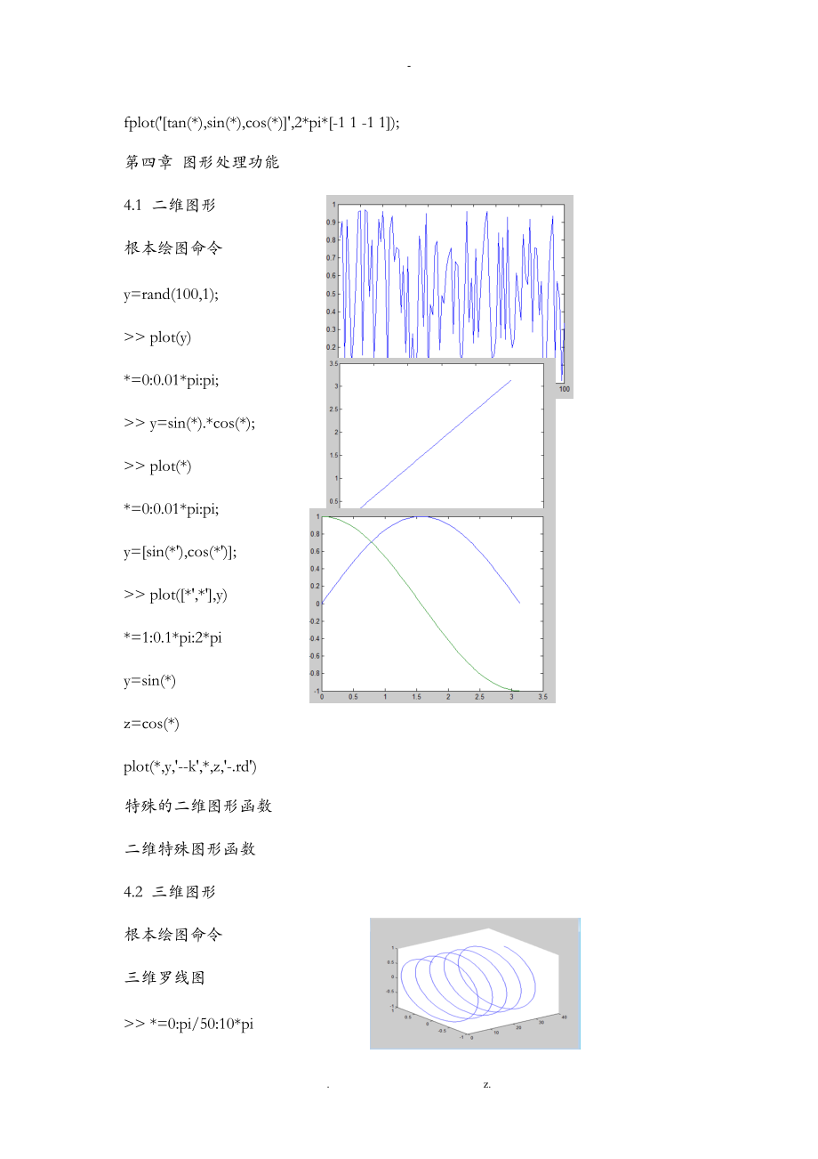 数学软件实验报告实验四.doc_第3页