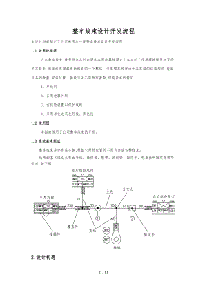 整车线束设计开发流程图.doc