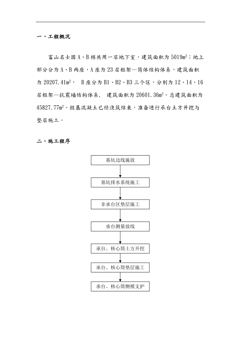 承台土方开挖与垫层施工工程.doc_第2页