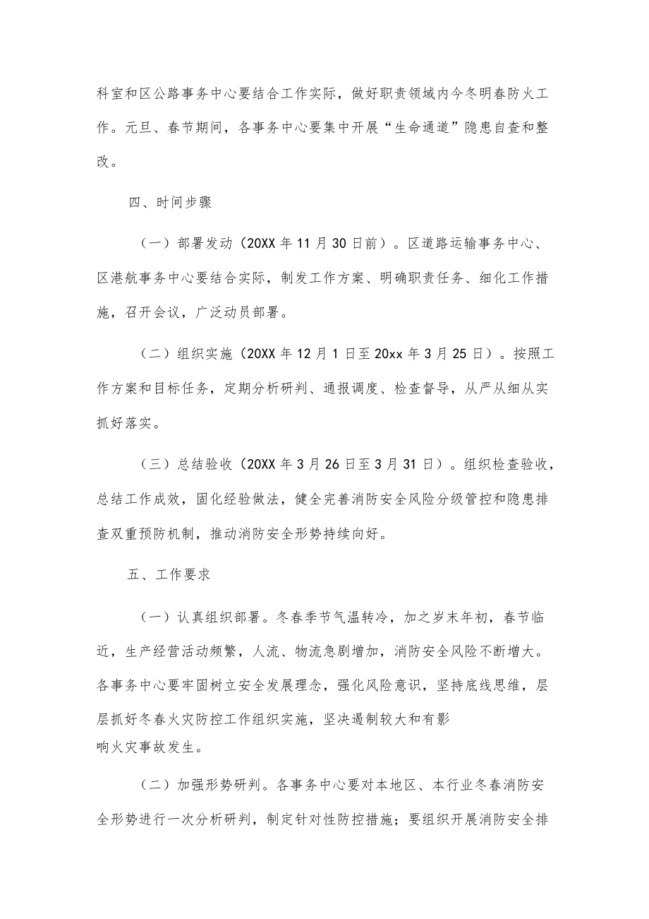 xx区交通运输行业20xx今冬明春火灾防控工作方案.docx_第2页