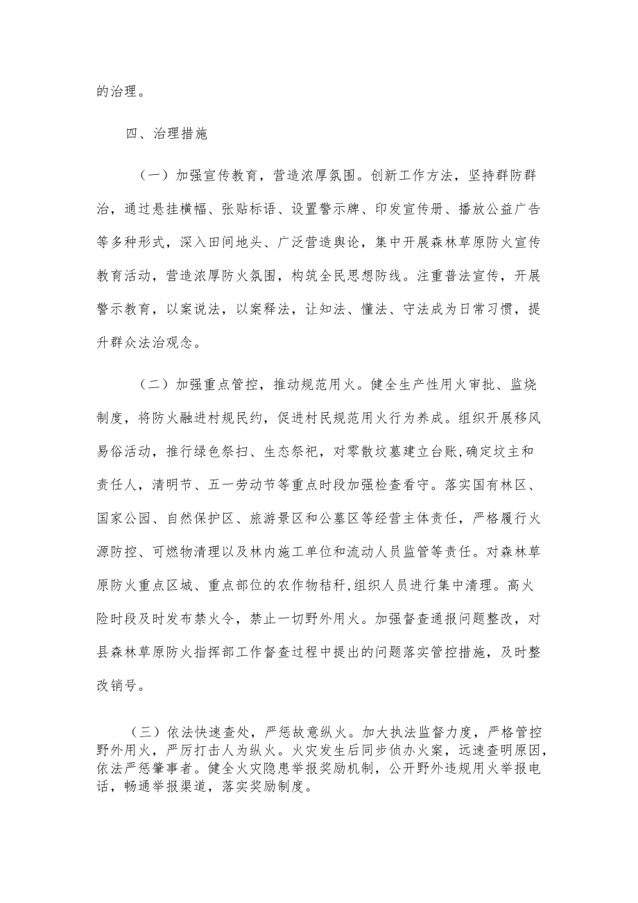 xx县春季森林草原防火专项行动工作方案2篇.docx_第3页