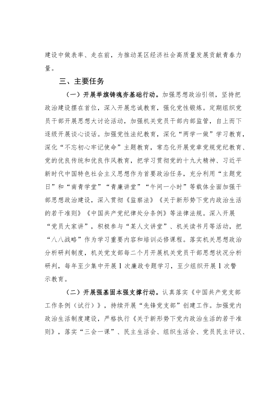 共青团某区委关于推进“清廉机关”建设的实施意见.docx_第2页