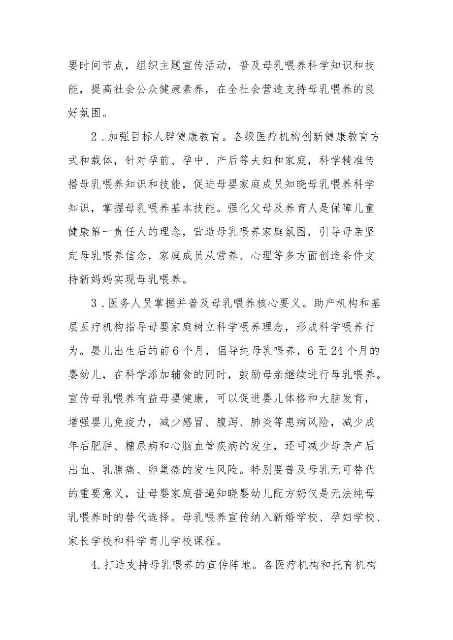 母乳喂养促进行动计划.docx_第2页