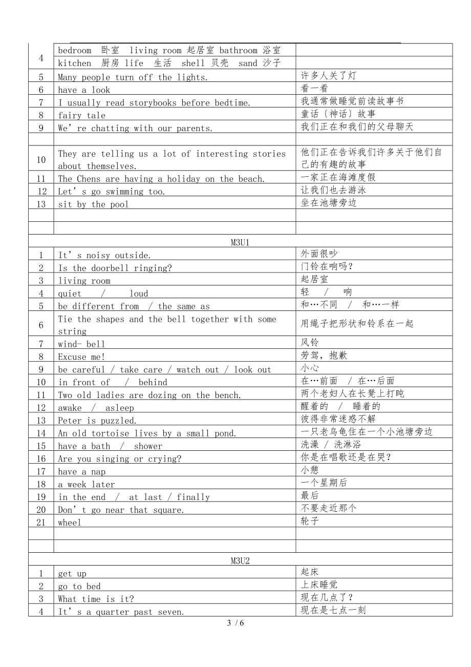 沪教版四级下单词表.doc_第3页