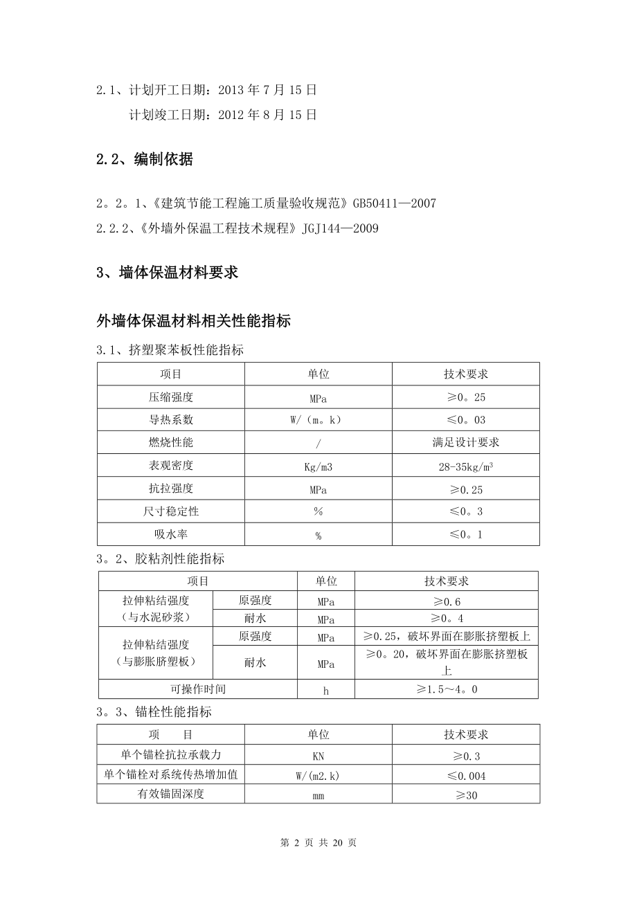 挤塑板外墙保温专项施工方案.doc_第2页