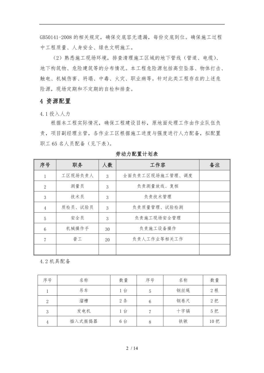 混凝土箱涵工程施工组织设计方案.doc_第2页