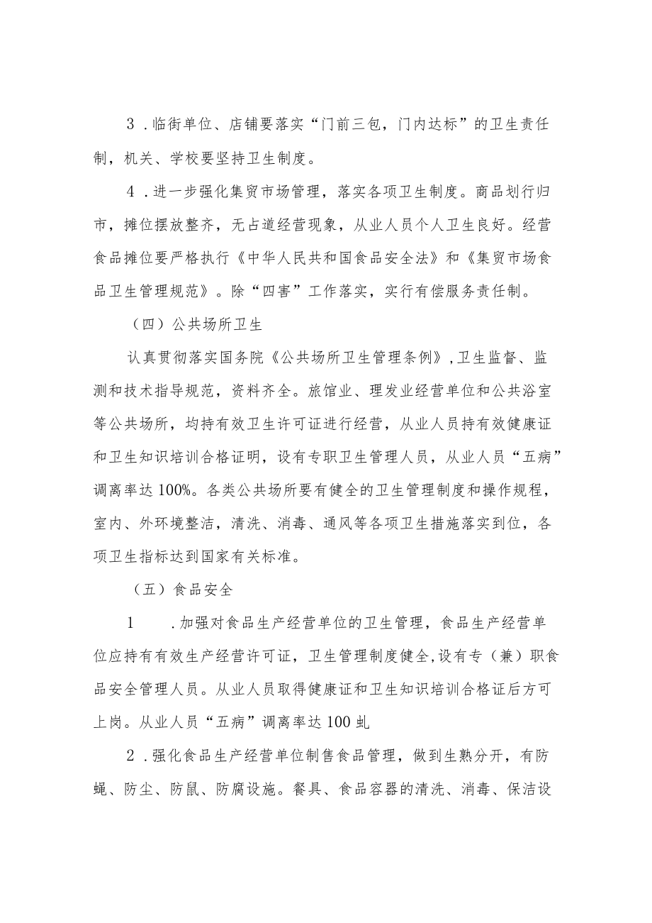 XX镇创建国家卫生乡镇实施方案.docx_第3页