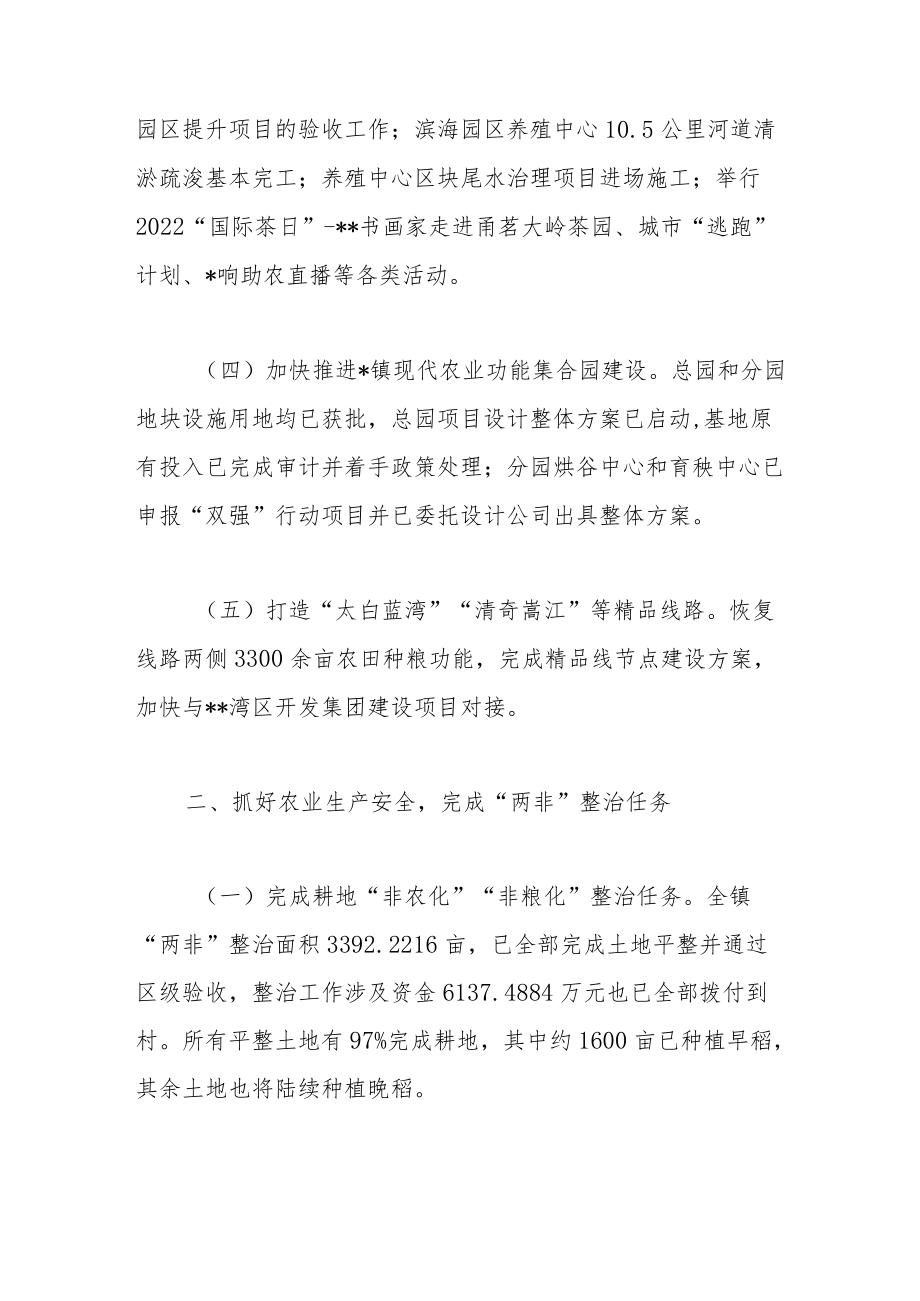 镇农办2022上半工作总结以及下半工作计划.docx_第2页