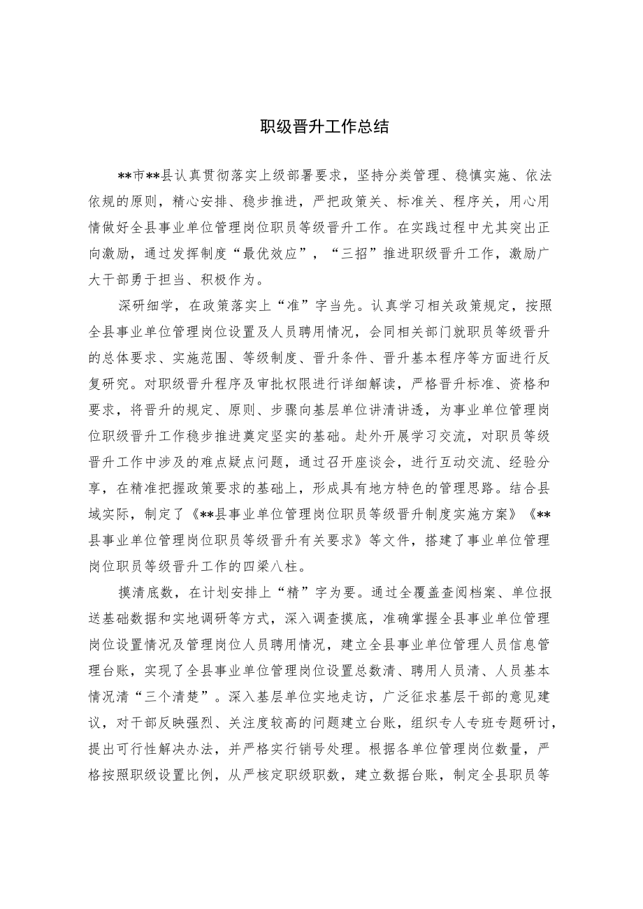 职级晋升工作总结.docx_第1页