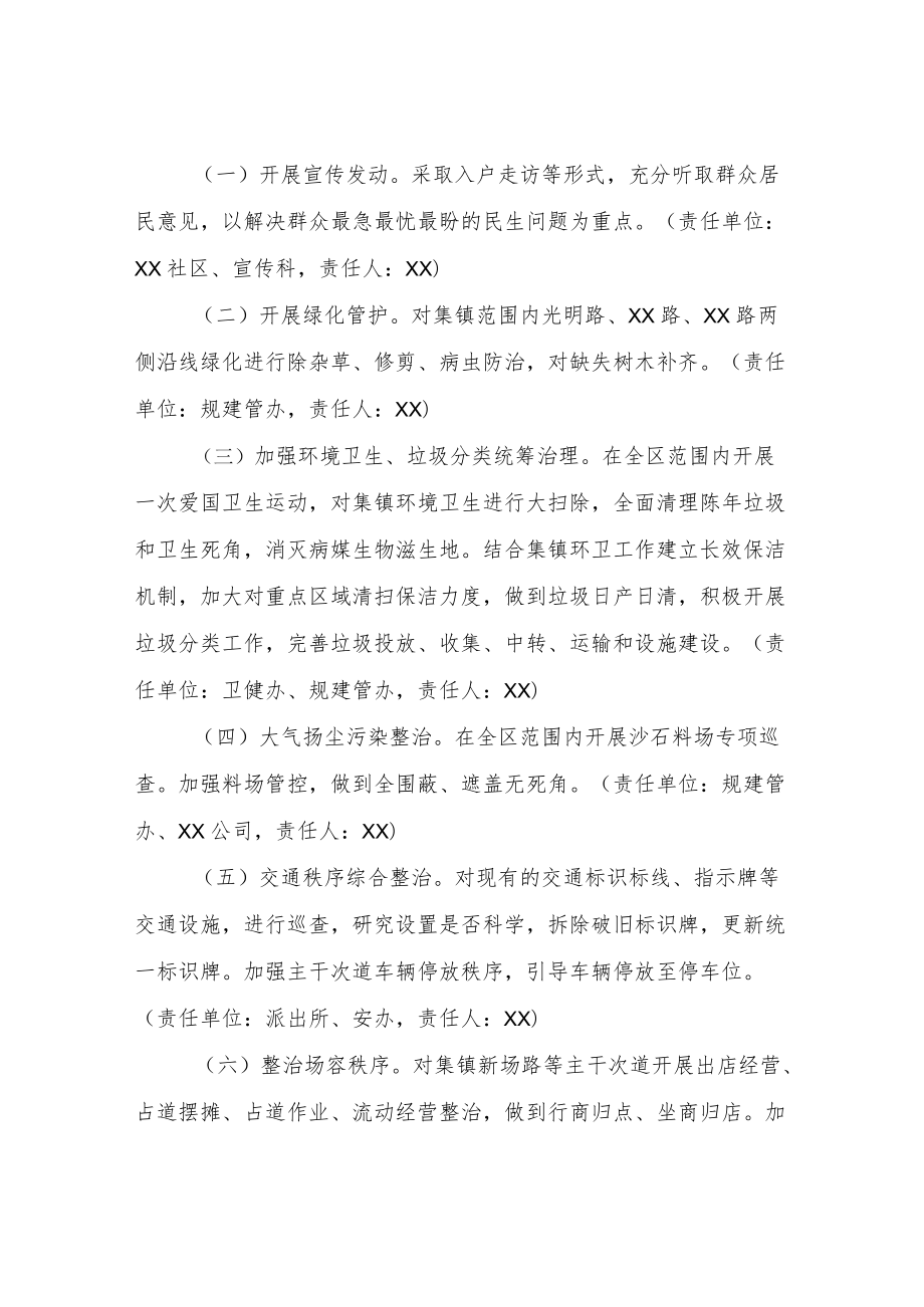 XX管理区提升小城镇品质整治工作方案.docx_第2页