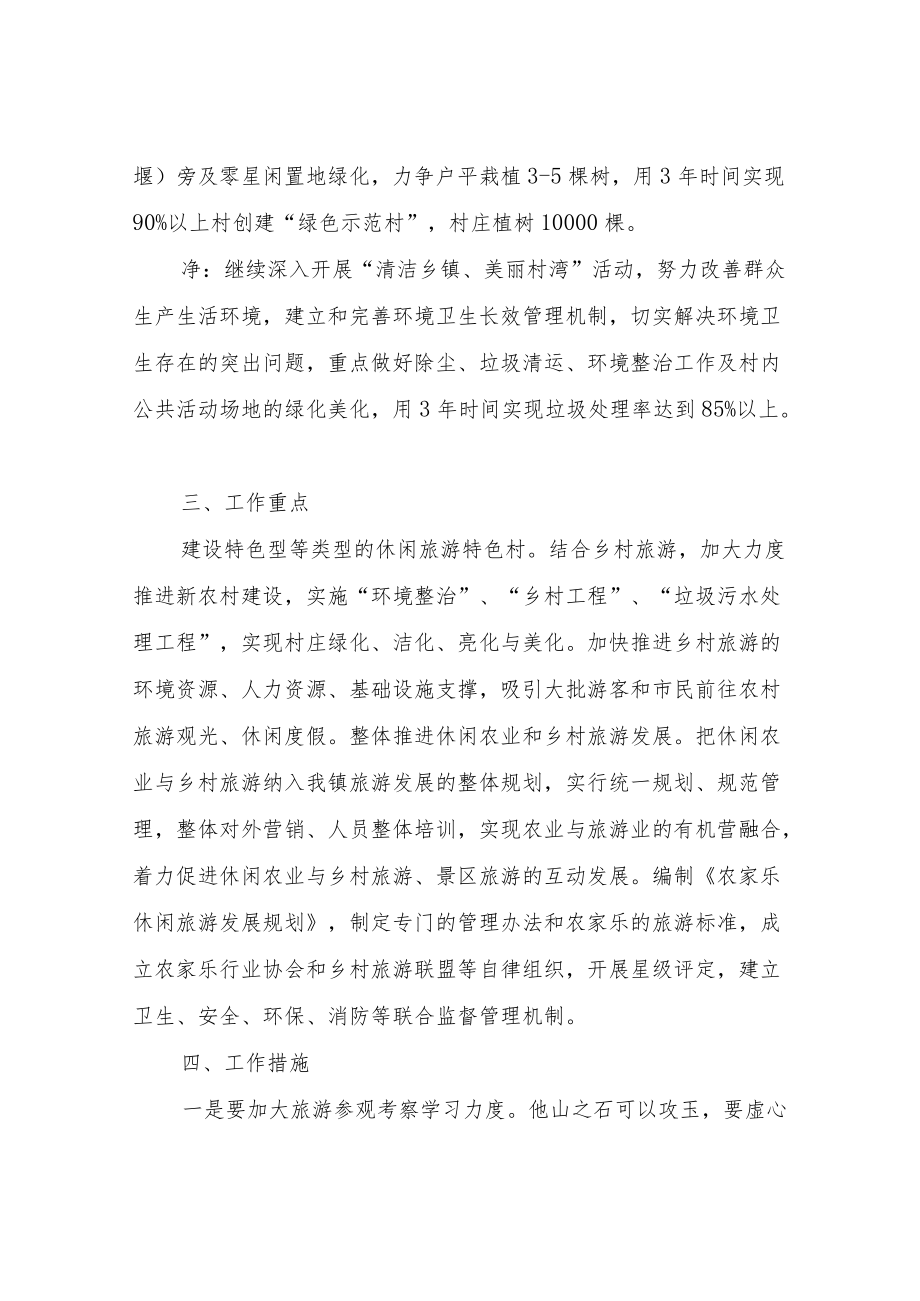 XX镇关于“美丽乡村、绿色家园”为主题的实施方案.docx_第2页