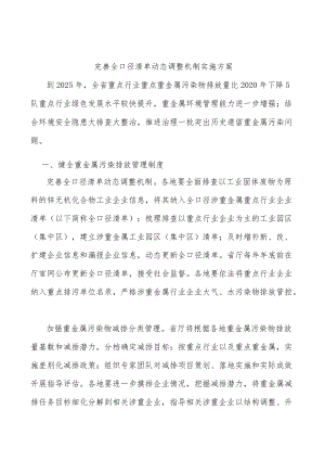 完善全口径清单动态调整机制实施方案.docx