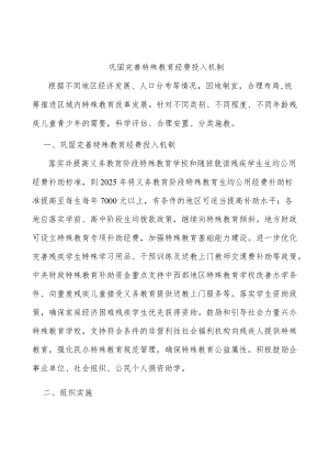 巩固完善特殊教育经费投入机制.docx