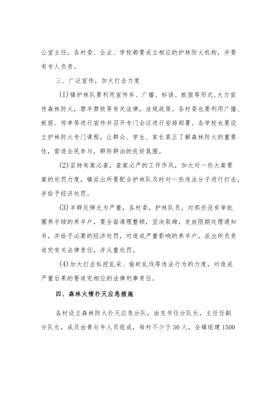 关于进一步加强护林防火工作的实施方案.docx_第2页