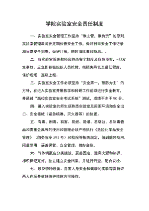 学院实验室安全责任制度.docx