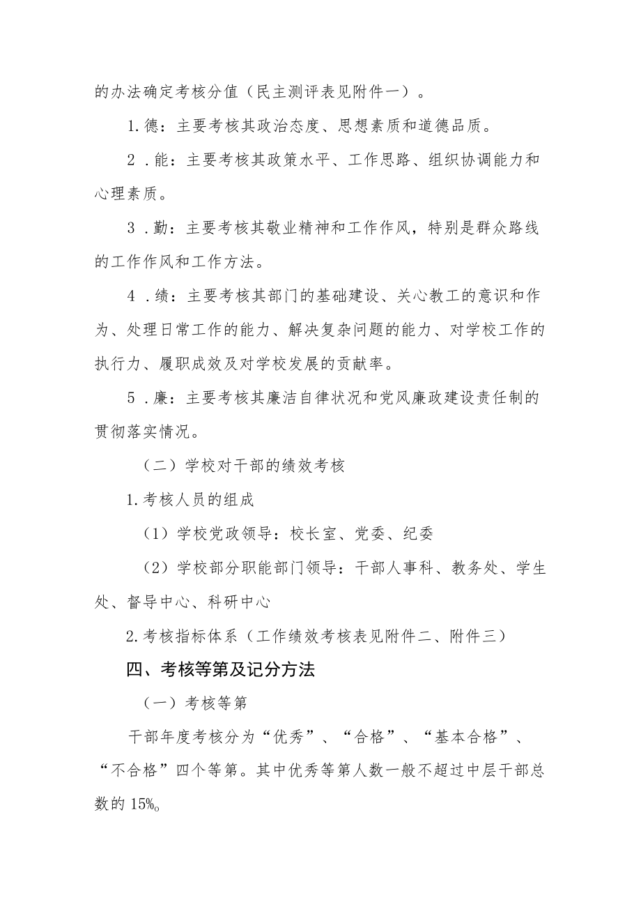 职业技术学校中层干部考核工作实施办法.docx_第2页