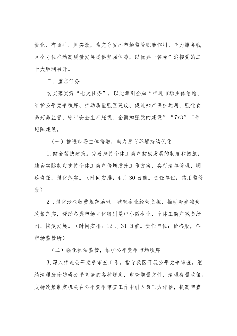 XX区市场监管落实活动实施方案.docx_第2页