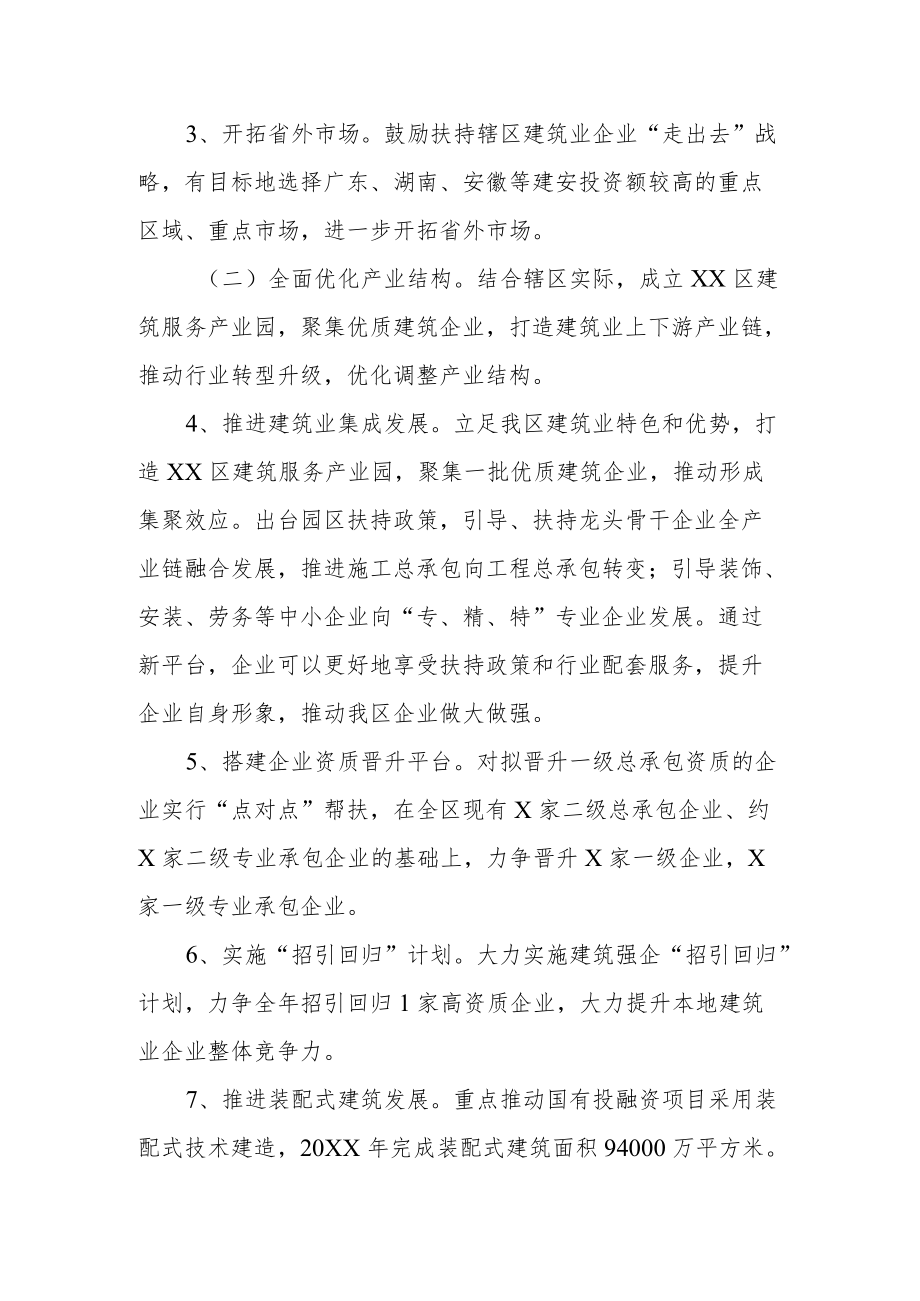 XX区促“六稳”“六保”建筑业稳产提质行动方案.docx_第3页