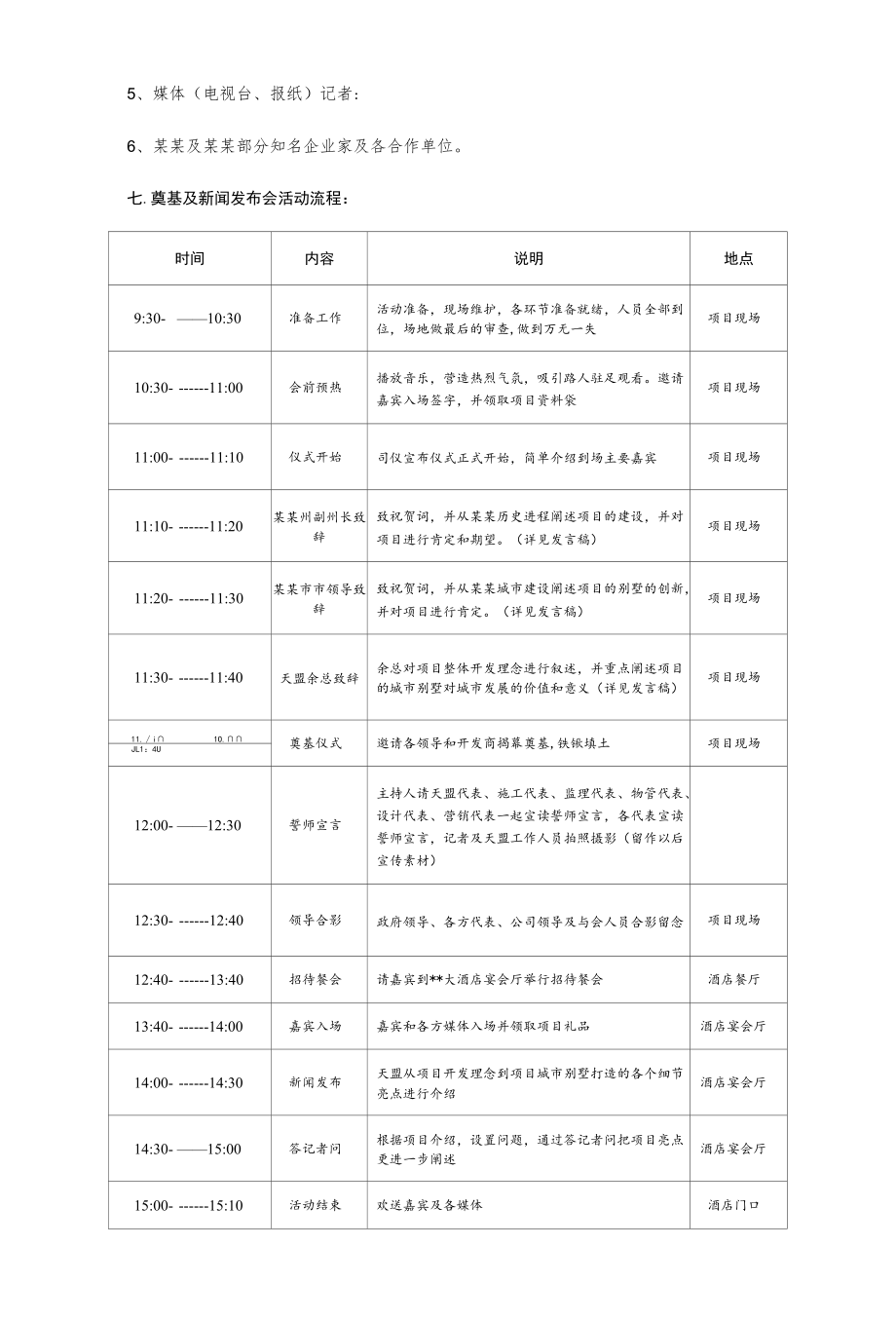 奠基仪式及新闻发布会活动方案.docx_第2页