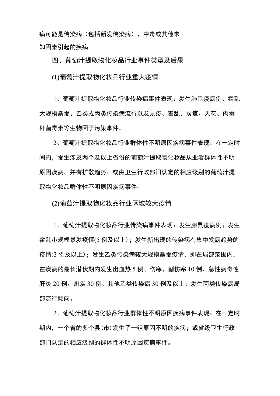 葡萄汁提取物化妆品相关行业2022-2023疫情防控应急预案.docx_第3页