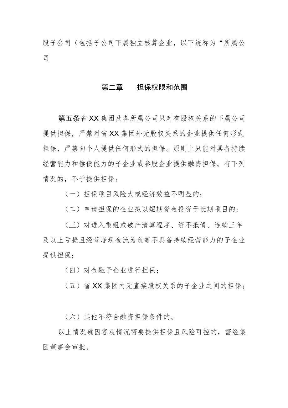 集团公司融资担保管理办法.docx_第2页