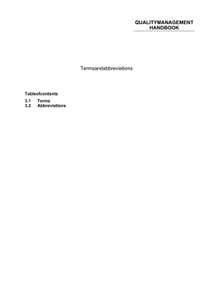 质量管理手册 7 QUALITY MANAGEMENT HANDBOOK_Terms and abbreviations.docx