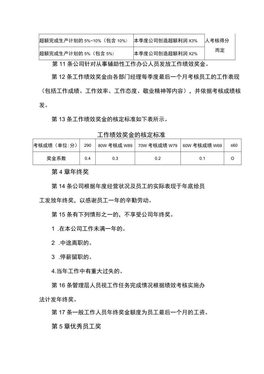 员工奖金管理制度.docx_第2页