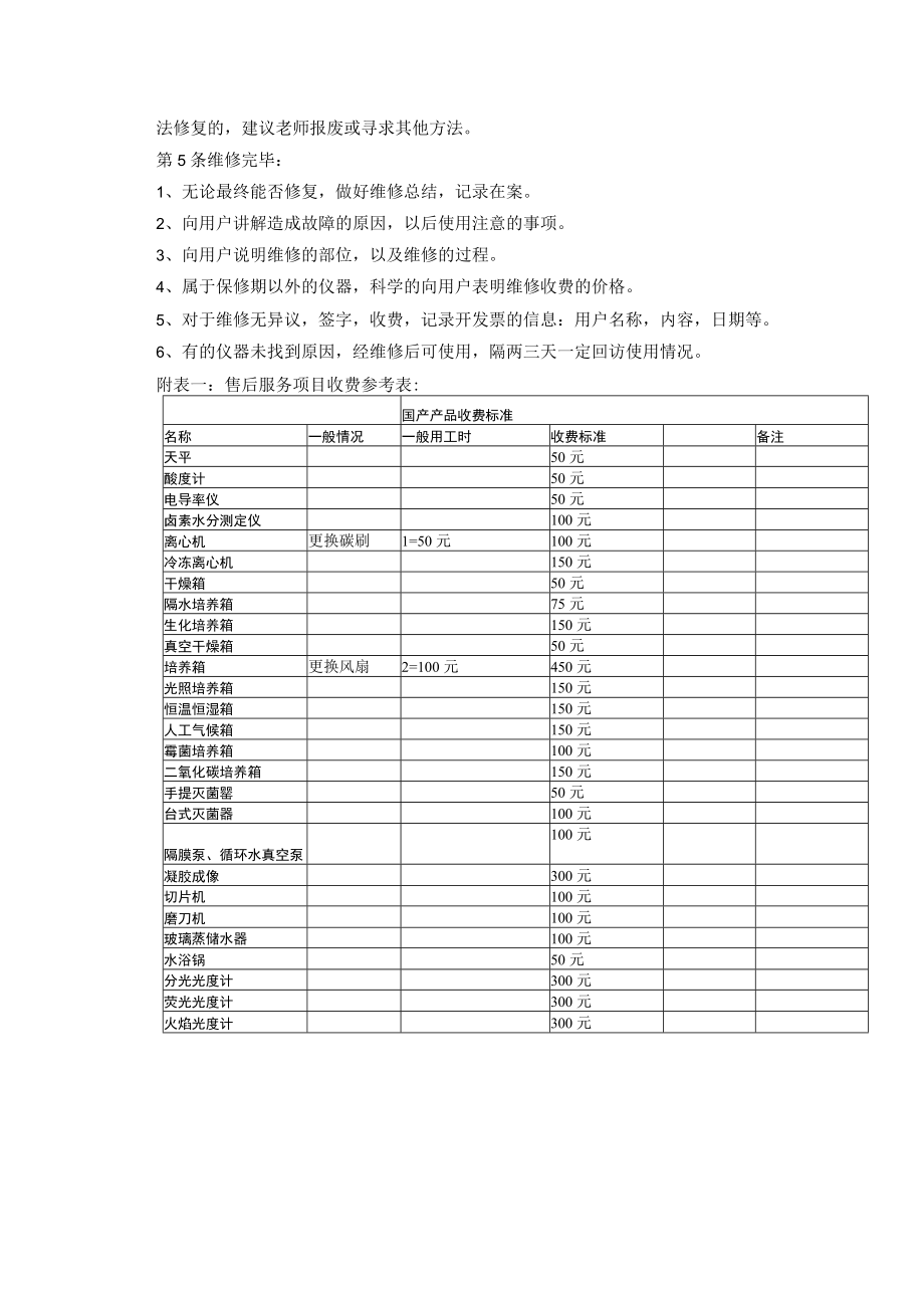 电器贸易公司售后维修服务流程.docx_第2页