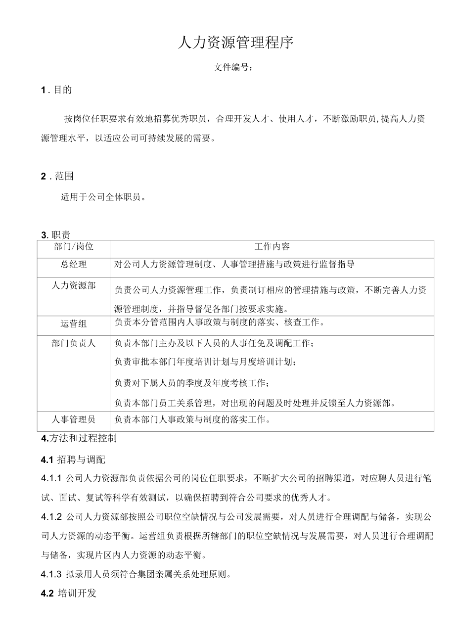 人力资源管理程序.docx_第1页