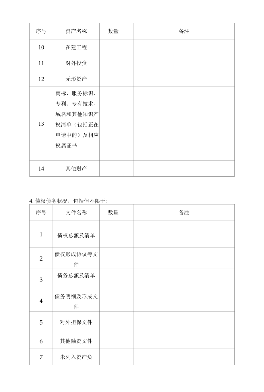 企业移交清单模板(基础版).docx_第3页