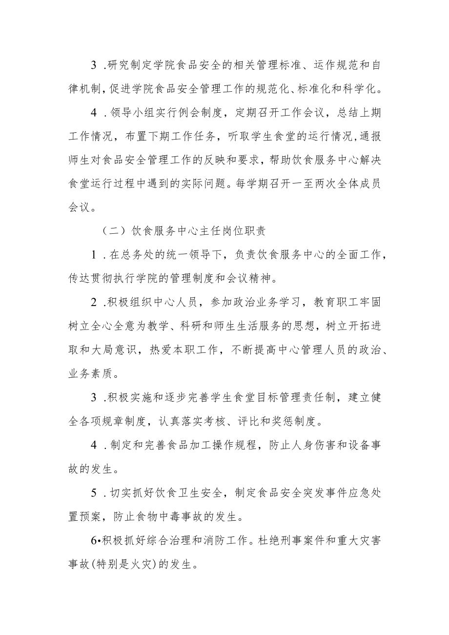 学院食品安全管理组织机构及职责.docx_第2页