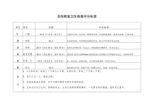 全院教室卫生检查评分标准.docx