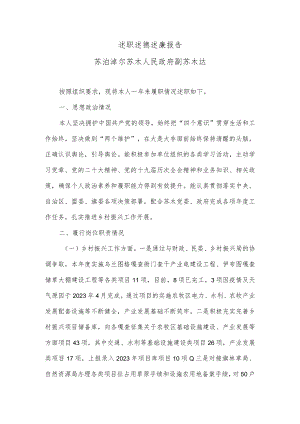 述职述德述廉报告（副主席）.docx