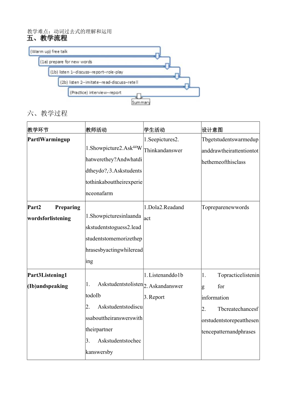 名师教案：How was your school trip？Section A (1a-2c).docx_第3页