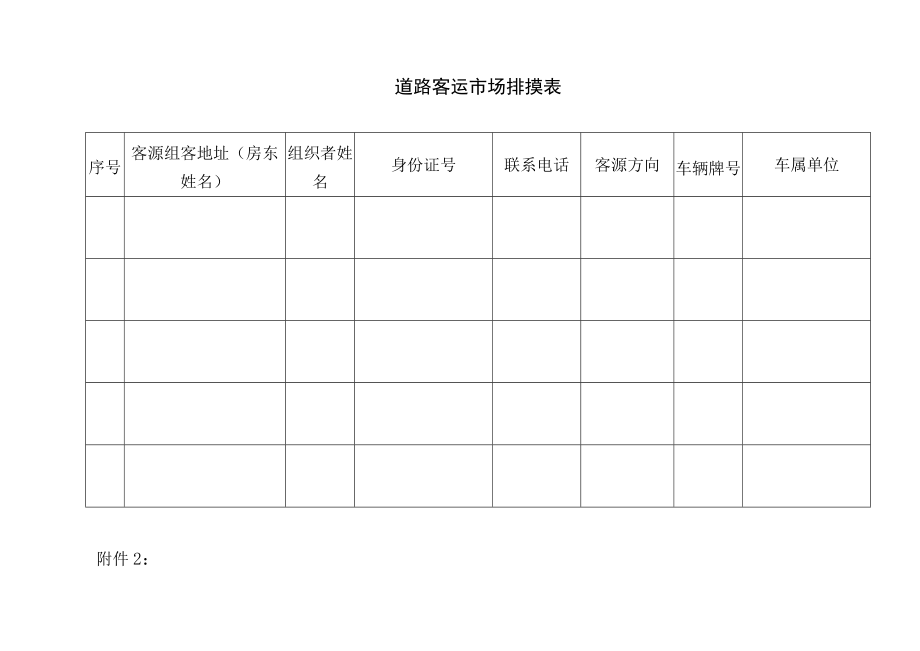 道路客运市场排摸表.docx_第1页