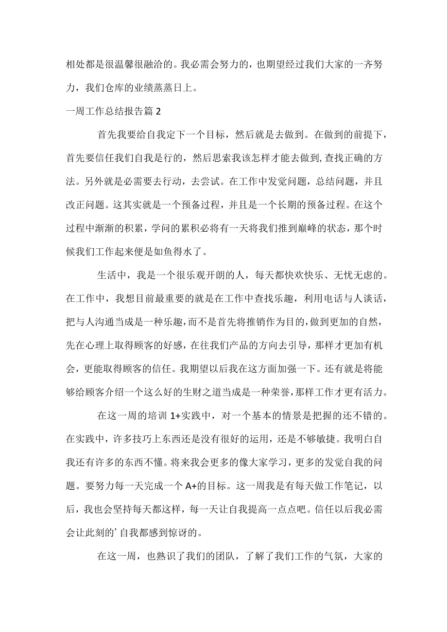 一周工作总结报告.docx_第2页