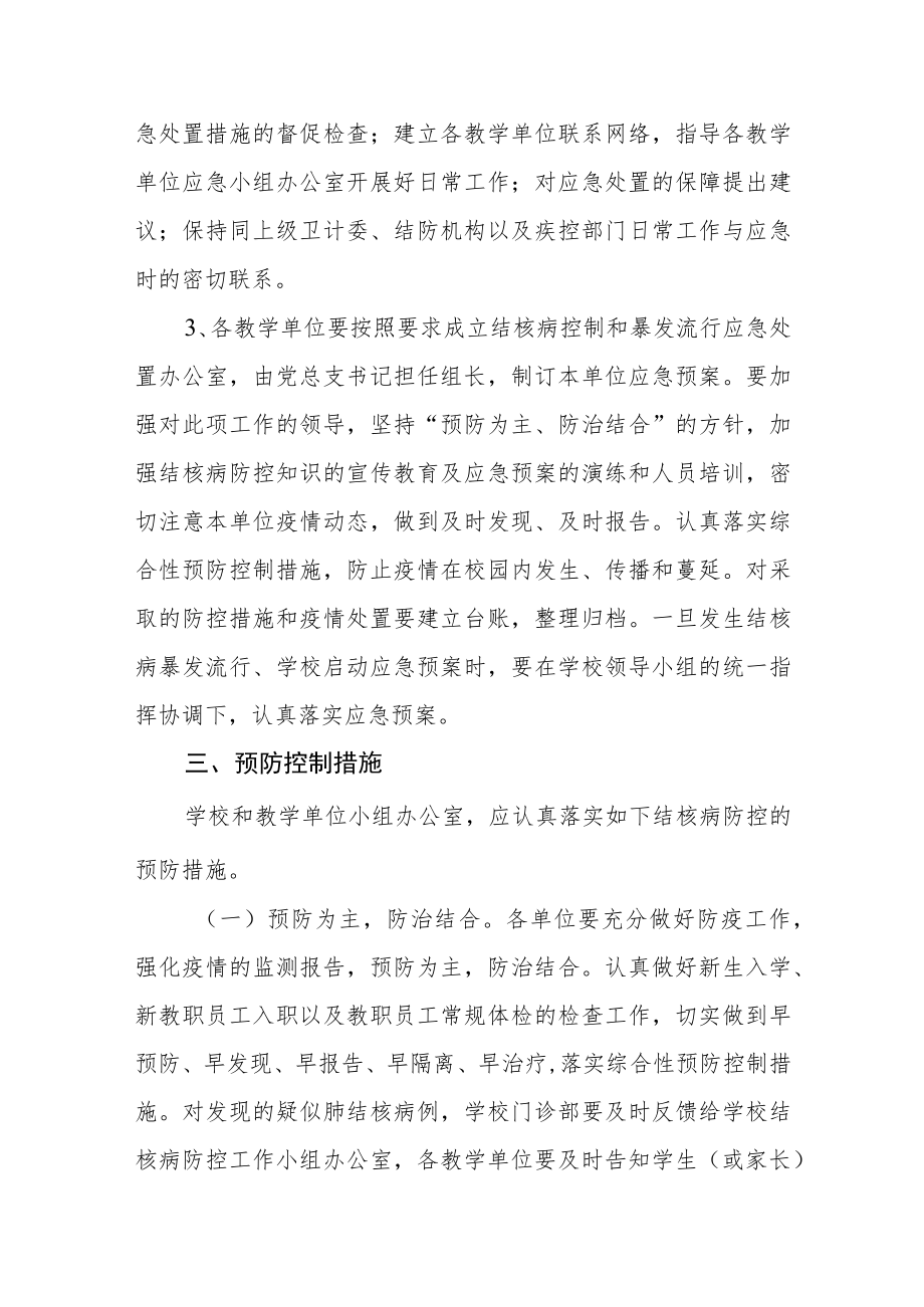 学院关于结核病预防和控制工作的应急预案.docx_第3页