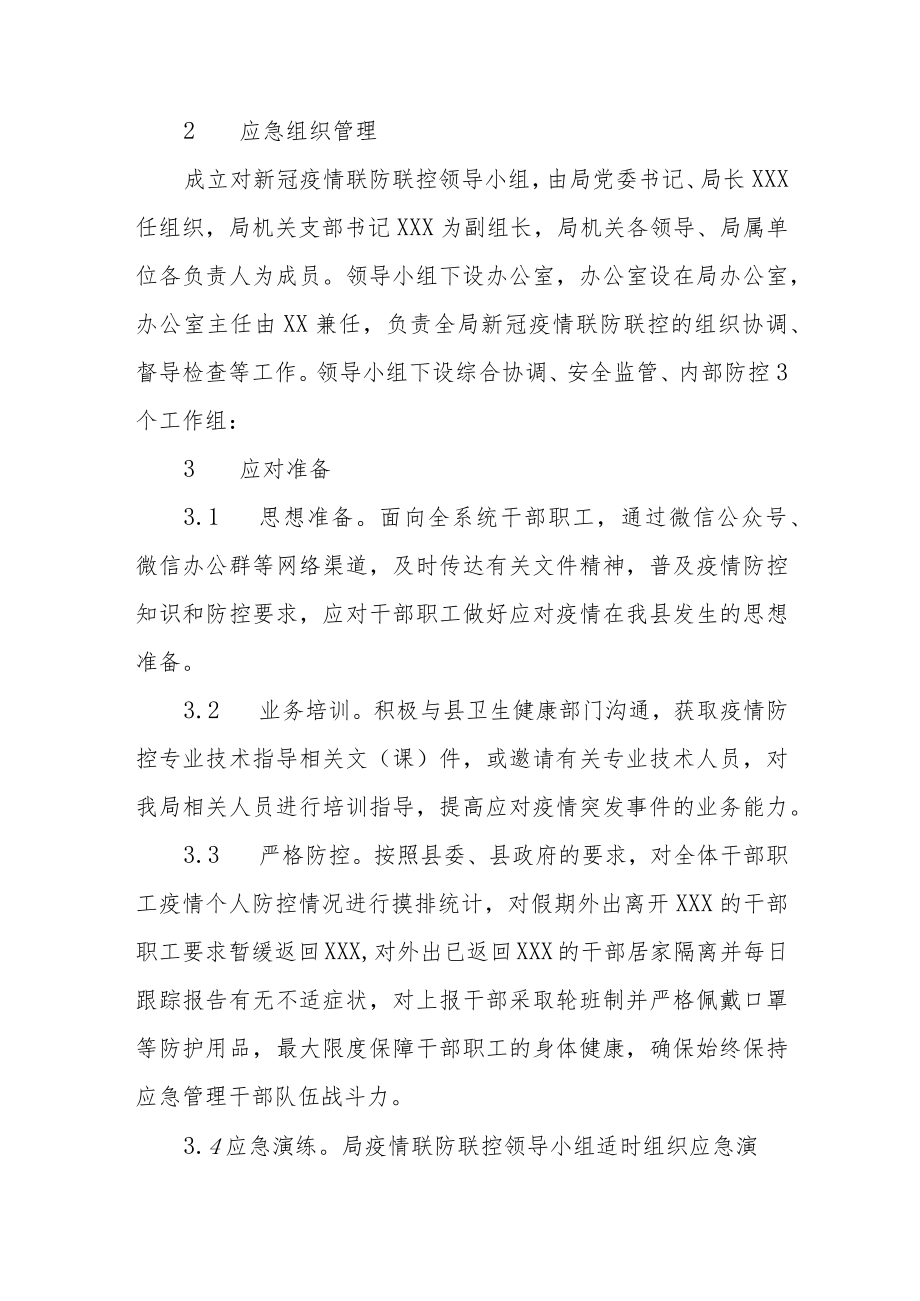 新冠疫情防控应急预案(精品).docx_第2页