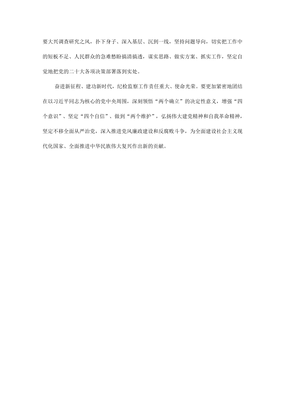 深入学习宣传贯彻党的二十大精神推动纪检监察工作迈上新台阶全文.docx_第3页