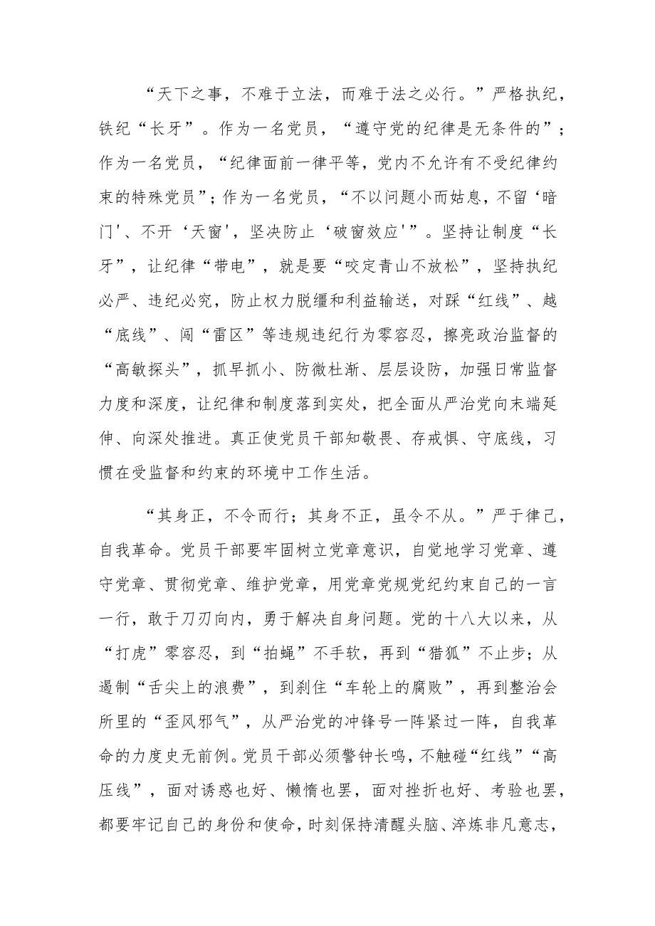 学习二十届中央纪委二次全会重要讲话精神心得体会研讨交流发言材料共五篇.docx_第2页