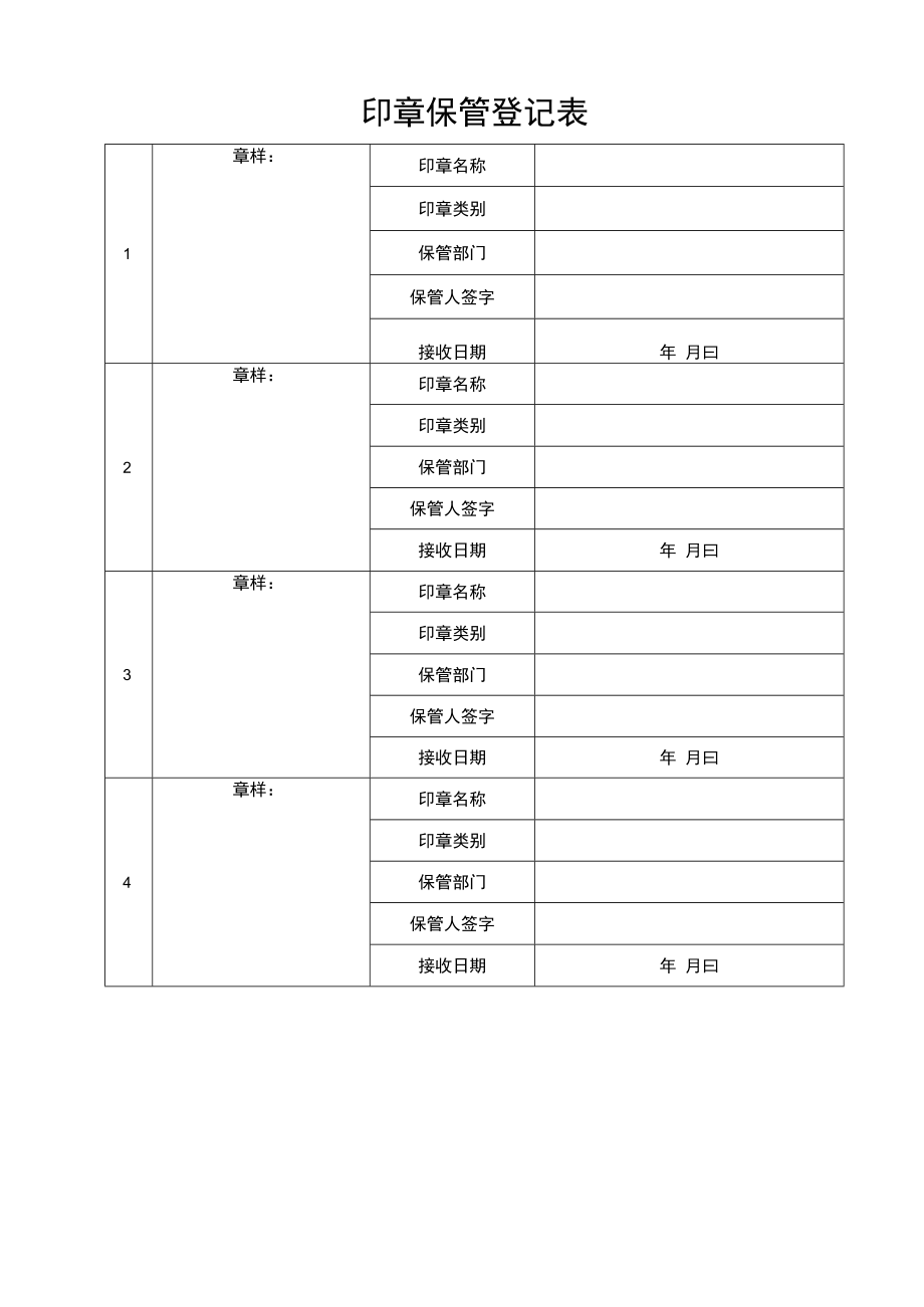 2022《印章、证照使用、管理》全套模板.docx_第1页