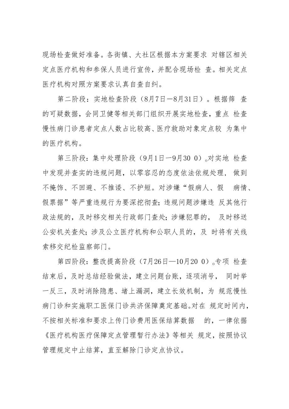 2021年XX区慢性病门诊违规行为专项治理工作方案.docx_第3页