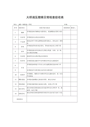 2022《大桥液压爬模日常检查验收表》.docx