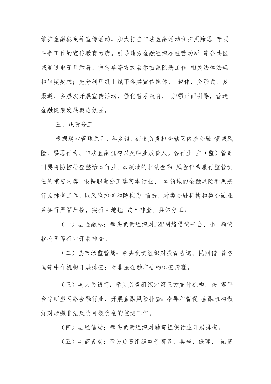 XX县金融领域“扫雷”行动实施方案.docx_第3页