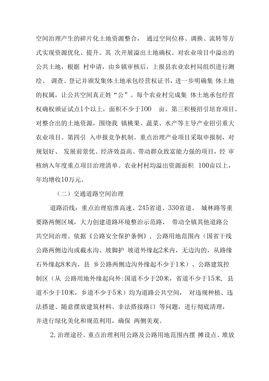 xx镇乡村公共空间治理实施方案.docx_第2页