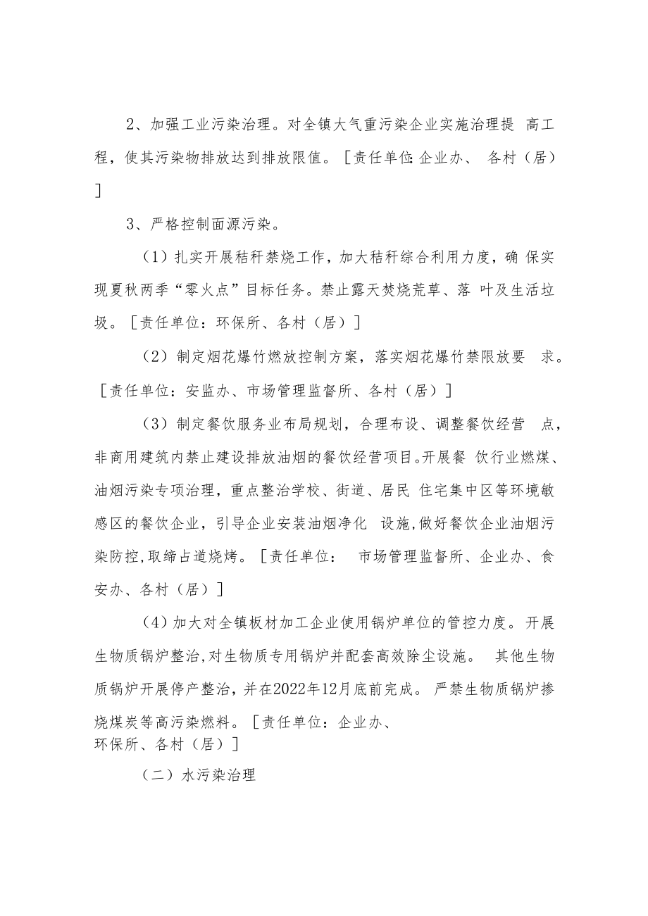 XX镇2022年污染防治攻坚战六大行动工作实施方案.docx_第2页