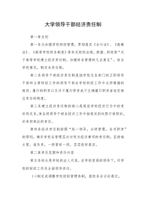 大学领导干部经济责任制.docx